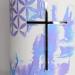 Silver Acrylic/Wood Cross Cake Topper Charm for Baptism Communion & Confirmation - 1 Piece Decoration - Buy Online on GoSupps.com