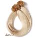 SEGO SONNGING Extensions | 100g Remy Human Hair U-Tip Extensions - Light Blond #613 (20/50cm) - Premium Quality Keratin Hair Extensions - Buy Online on GoSupps.com