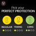 U by Kotex Barely There Thin Panty Liners | Light Absorbency | Unscented 100 Count - Buy Online on GoSupps.com