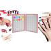 Nail Art Display Stand for UV Gel & Nail Polish 216/120 Colors Available Showcase Your Designs - Buy Online on GoSupps.com