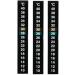 Buy HSTHE SEA 10-Piece Aquarium Adhesive Thermometer | 10-40 Temperature Strip | Accurate Water Temperature Measurement - Buy Online on GoSupps.com
