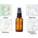 Avalon Cosmetic Packaging 30ml Amber Glass Bottles with Pump - Pack of 5. Empty refillable amber bottles (5pcs) with Black Treatment Pump. Suitable for Sanitising Gels Face Creams Serum Lotion etc. - Buy Online on GoSupps.com