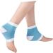 minkissy Socks Moisturizing Heel Socks for Cracked Heels Blue Open Toe spa Gel Socks for Lotion Overnight toeless spa Socks Vented Heel Socks Foot Cover Men and Women Protector Spa - Buy Online on GoSupps.com
