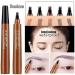 Waterproof Natural Eyebrow Pencil Precision Eyebrow Pencil Natural Fine Stroke Microblade Eyebrow Pencil Create Natural Eyebrows Easily Beautiful and Long-Lasting Waterproof Eyebrow Pencil Light Brown - Buy Online on GoSupps.com