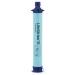 LifeStraw Personal Water Filter for Hiking, Camping, Travel, and Emergency Preparedness Blue 1 Pack