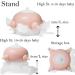 Buy Bubble Milk Bowl - Silicone Puppy Milk Bottle for Rearing | 4 Nipples (L Size White) - Ideal for Medium/Large Dogs - Buy Online on GoSupps.com