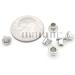 CRAFTMEMORE 2MM Tiny Grommets Eyelets Self Backing - 200PCS for Bead Cores, Clothes, Leather, Canvas (Silver) - Buy Online on GoSupps.com