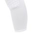 Unisex Knee Brace - Lengthened Anti-Collision Compression Sleeve for Basketball Football Tennis Running | Microfiber Fabric with Hex Cushion | M Size (160-175CM Height) - White - Buy Online on GoSupps.com