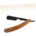 Angoily Men's Hair Cutting Razor - Strawberry-Haired Spang Design Bamboo Holder - Ideal for Manual Shaving & Grooming - Buy Online on GoSupps.com