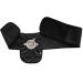 Elastic Ostomy Belt | Ostomy Cover Support Belt | Water Resistant Everyday Wear | 6x9 X-Large Fits 45" - 52" (Black)