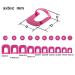 BaoST 26 Pcs Nail Polish Edge Anti-Flooding Template Clips - Reusable Spill Proof Manicure Protector Cover - Buy Online on GoSupps.com