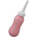 Enema Bulb 500ml - Portable Ergonomic Bidet Jet Sprayer for Travel - Handheld Peach - Buy Online on GoSupps.com