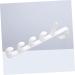 OATIPHO Hanging Rack 2pcs 5 Hooks Hanging The Hat White Over Multifunctional Coat Hanger Plastic Rack Towel Door Holders 2pcs White - Buy Online on GoSupps.com