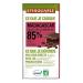 G n rique ETHIQUABLE - Dark Chocolate 85% Organic Cocoa from Madagascar - Intense Flavor Certified Organic - 100g - Pack of 4