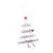 COHEALI Wooden Craft Decorations Emblems Wooden Christmas Decor Hanging Wooden Decorations Pendant Large White Size 1