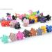 20pcs Girls Mini Hair Claws Clips Clamps Hair Pin Flower Hair Bangs Hair Barrettes Hair Pin for Little Girls Kids Toddlers Hair Accessories Mix Colored - Buy Online on GoSupps.com