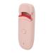 Qukaim Mini Eyelash Curler Electric Heated Eyelash Curler USB Rechargeable Mini Pink Constant Temperature Lasting Styling