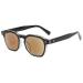 Koosufa sun reading glasses men women reading glasses with sun protection sunglasses fashion six-socket frame sun reader reading help outdoor reading glasses 1.0 1.5 2.5 3.0 3.5 4.0 1x brown lens-through-through black 3.0 x
