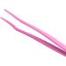 Housoutil Lash Tweezers Stainless Steel Tweezers Eyelashes Dedicated Clips Tweezers for Makeup Pink Makeup Tools Fake Eyelashes 14.5*2.8*1.2cm Pink - Buy Online on GoSupps.com