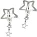 xbiez Cute Star Snap Hair Clip Set Lovely Hair Clip with Pearls Tassels Hairpins for All Hair Bangs Hair Pins 2000s Girls Star style - Buy Online on GoSupps.com