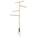 Generic Boden Chicken Rod - Poultry Stand Outdoor Beckbag toy |Playground chicken enrichment toy floor plug for chickens parrots nymphensitties