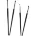 Baluue 12 Pcs Eye Precision Brush Makeup Brush for Women Eyeliner Brush for Women 16.90X0.40X0.40CMx3pcs Blackx3pcs - Buy Online on GoSupps.com