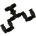 HANABASS 2pcs Reptiles Sprayers Reptile Humidifier Reptiles Cooling Nozzle Sprinkler System Reptile Terrarium mediumx2pcs Blackx2pcs - Buy Online on GoSupps.com