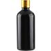Tianzd 100ml Gloss Black Glass Bottles - 4 Piece Set with Gold Aluminum Screw Caps | Ideal for Fragrance Perfume Oil & Aromatherapy - Buy Online on GoSupps.com
