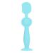 Baby Windle cream brush 15 cm high baby-po-cream spatula soft silicone-baby-po-cream applicator suction basis diaper cream spatula (blue)