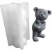 Silicone Candle Molds - Bear Shaped Epoxy Resin Casting for Aromatherapy Candles & Home Decor - Buy Online on GoSupps.com