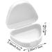 Vepoty Prosthesis Storage Container - 2 Portable Units with Ventilation Holes for Orthodontic Mouth Protection - White - Buy Online on GoSupps.com