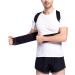 KouRy Posture Corrector Adjustable Shoulder Support Belt - Neoprene Corset Brace Lumbar Strap for Men & Women (Large Black) - Improve Posture & Comfort Today - Buy Online on GoSupps.com