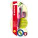 Ergonomic print pencil for right -handed - Stabilo Easyergo 3.15 in Hellpink/Darkpink - Single pencil - including 1 thick mine - hardness degree HB & Spitzer Rosa