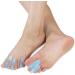 Carolhome Gel Toe Separator Set - 16 PCS Toe Spacers for Bunion Corrector, Calluses Pain Relief - Flared Design Toe Straightener - Medium and Large Sizes (Blue) - Buy Online on GoSupps.com