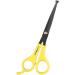 CCONAIRPRO 6 Inch Round Tip Dog & Cat Grooming Shears | Safe Pet Trimming Scissors with Comfortable Ergonomic Design - Buy Online on GoSupps.com