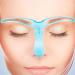 Eyebrow Stencil for Beginners - Reusable DIY Eyebrow Stamp | Quick 3-Minute Makeup (Blue) - Buy Online on GoSupps.com
