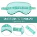 4 Pcs Silk Sleeping Eye Mask Set with Ear Plugs - Smooth Satin Blindfold for Women, Men, Travel, Nap - Light Purple - Buy Online on GoSupps.com