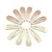 Dofash 5CM Metal Snap Hair Clips for Women - 12 Count Caramel Blonde Hair Barrettes and Grips - Buy Online on GoSupps.com
