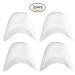 EQLEF Silicone Gel Toe Caps - Breathable Toe Protector for Ballet Pointe Shoes - 2 Pairs - Buy Online on GoSupps.com