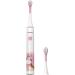 Pixiedent Electric Toothbrush for Kids - Gentle Sonic Clean 2 Replacement Brushes 2 Timer Modes Cute Giraffe Design Ages 3+ & 6+ - Buy Online on GoSupps.com