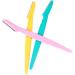 5 pcs Eyebrow Shaper Cheek HairWomen's Trimmer Shaving Grooming Kit - Random Color Convenient