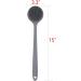 DNC Silicone Back Scrubber for Shower - Long Handle Body Brush (Gray) | International Shipping Available - Buy Online on GoSupps.com
