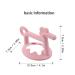 Pink Pony Teether: Wearable Shape Infant Teething Toy for Babies 0-18 Months | BPA Free - Buy Online on GoSupps.com