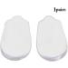 Unisex O Leg Corrective Heel Cushion Support Pad - Transparent Shoe Inserts for Kids & Adults - 1 Pair - Buy Online on GoSupps.com