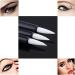 100PCS Disposable Eyeliner Makeup Brushes Applicator - Cosmetic Eye Wands (Black) - Buy Online on GoSupps.com
