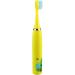 ZJchao Electric Toothbrush for Children - USB Charging 4 Gears 8 Heads Soft Bristles Ergonomic Design (Yellow) - Buy Online on GoSupps.com