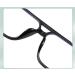 PARWANA Clear Vision Blue Light Blocking Reading Glasses - Oversized Computer Readers +100 Black - International Shipping Available - Buy Online on GoSupps.com