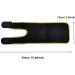 Upper Arm Sleeve Compression Bicep Brace Compression Sleeve for Pain Relief Lightweight Adjustable Wrap Yellow - Buy Online on GoSupps.com