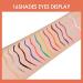 16 Colors Neon Eyeliner Pen Set - Watermatte Glitter Fast Drying Colorful Eye Makeup - Buy Online on GoSupps.com