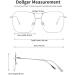Shop Dollger Blue Light Filter Glasses for Men & Women - Anti Blue Light Square Metal Frame for PC TV & Gaming - Stylish Silver Design - Buy Online on GoSupps.com